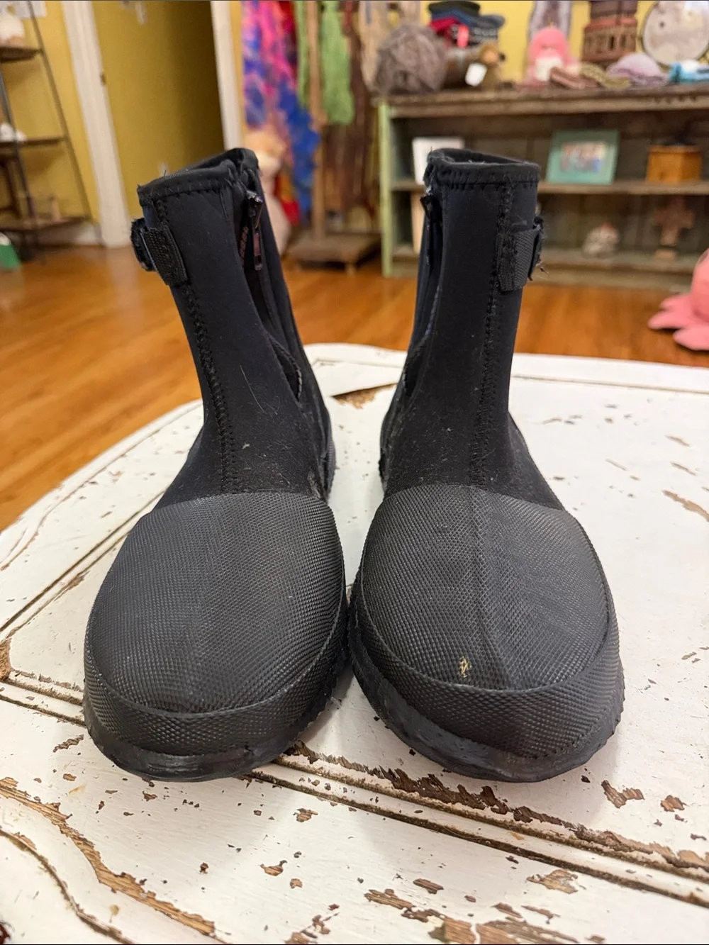 Duck & Fish Neoprene Wading Shoe Boots Unisex Black